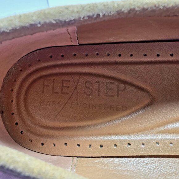 GH Bass & Co Flex Step Noelle Suede Leather Loafer Womens Size 6.5 M Preppy - Picture 11 of 15